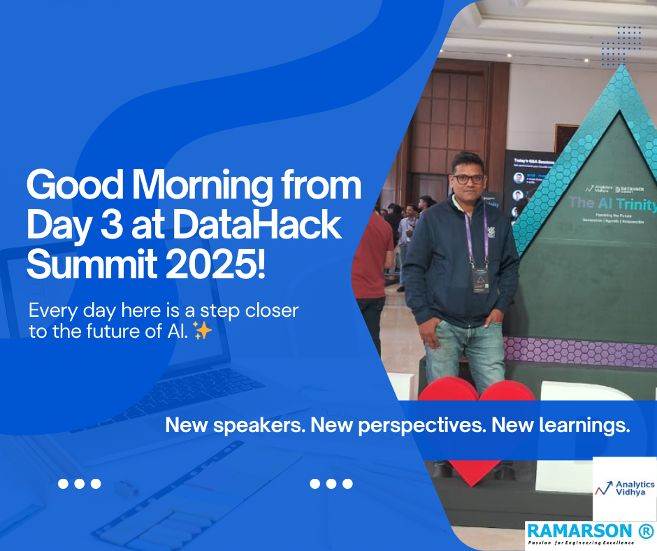 AUGUST 2025- Analytics Vidya Data Hack summit